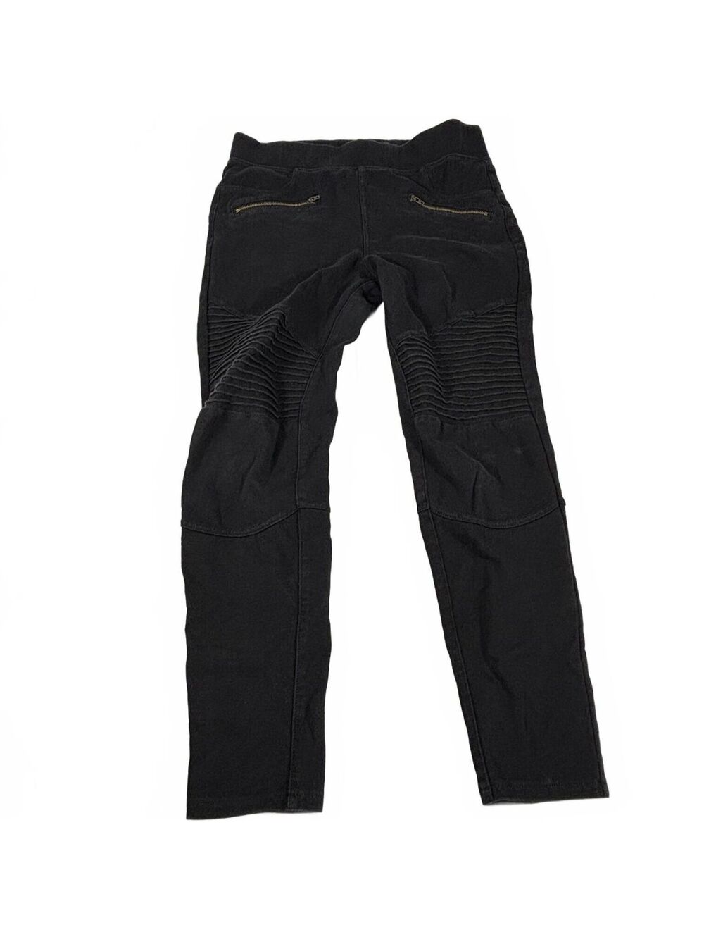 American Eagle Women's Black High-Rise Moto Skinny Jeggings L